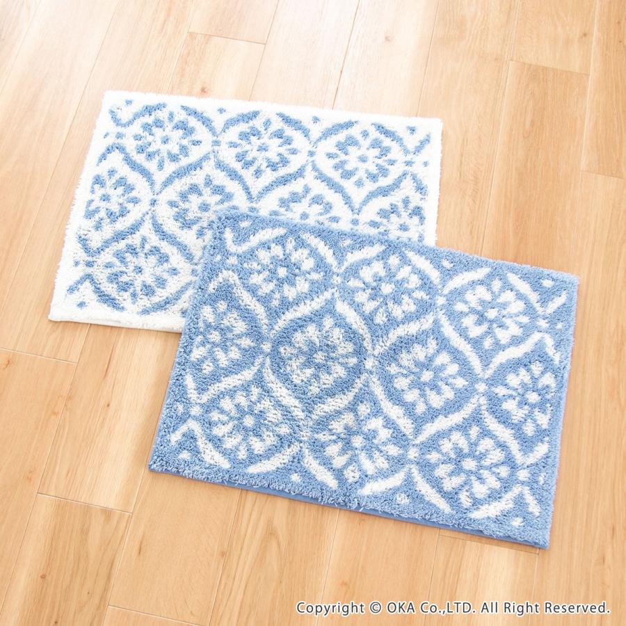 乾度良好 バスマット 足ふきマット 速乾 吸水 ボーテ 約45×60cm