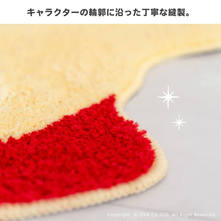 洗えるマット ディズニー ダイカットマット トイレマット 玄関マット ミッキーマウス プーさん Disney ふかふか オカ マット ラグファクトリー 通販 Yahoo ショッピング