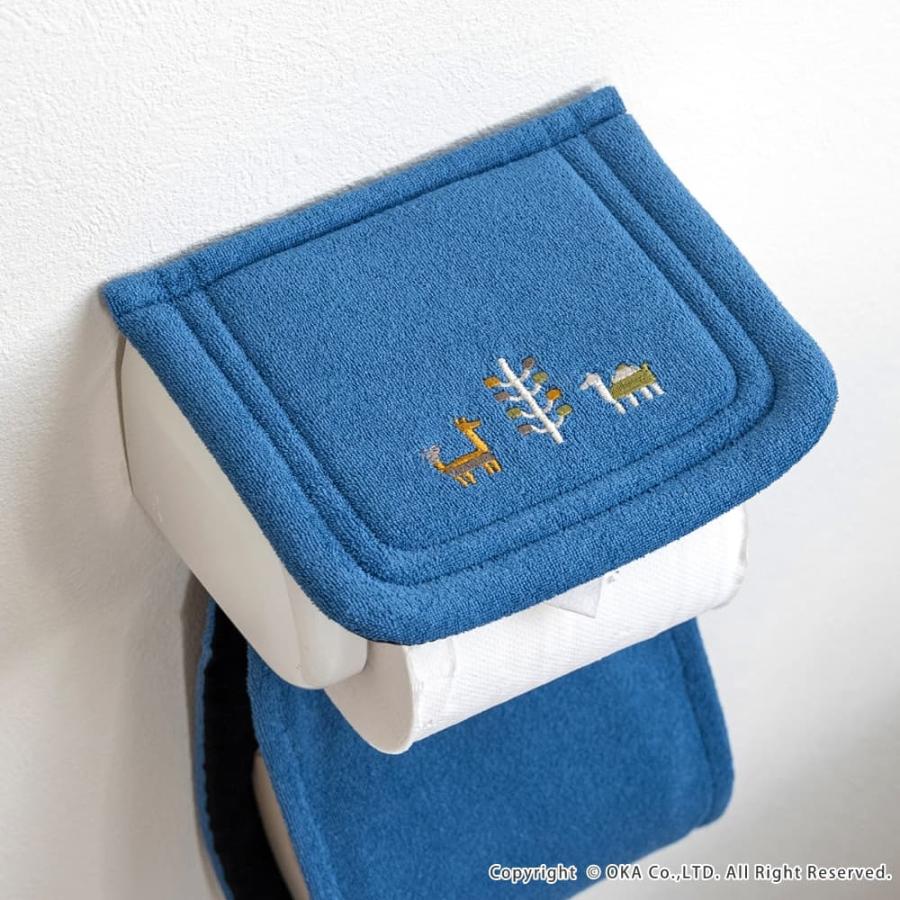 トイレットペーパーホルダーカバー シエラ トイレペーパーホルダー カバー ペーパーカバー トイレットペーパー 紙巻器カバー オカ | オカ | 13