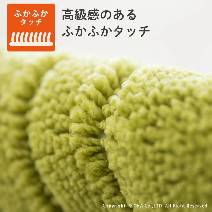 タイルマット 犬 洗える キッチンマット ピタプラス 約60×60cm 2枚組 カーペット ジョイントマット 吸着 日本製 おしゃれ 廊下敷き 布製 オカ｜m-rug｜12