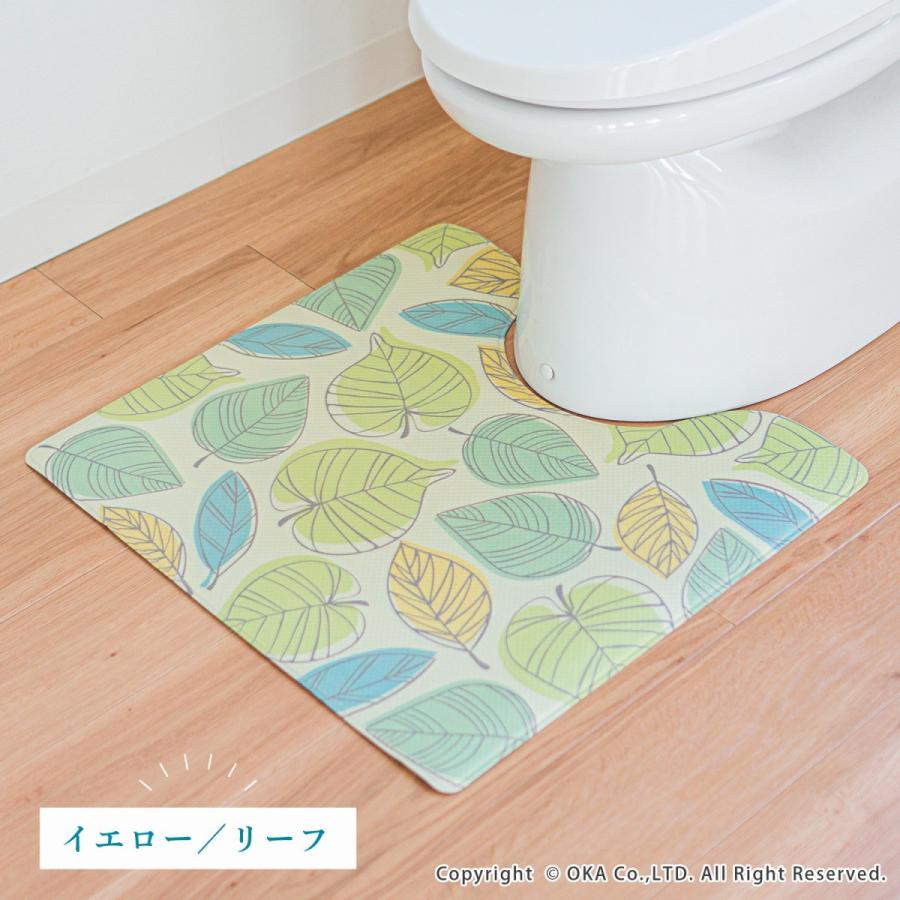 拭いてお手入れするトイレマット 約55 60cm トイレマット 拭ける 北欧 ねこ ネコ クッション 清潔 オカ マット ラグファクトリー 通販 Yahoo ショッピング