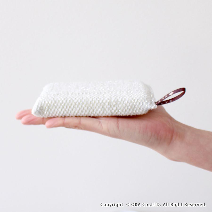 食器用 台所用 スポンジ Plys Base プリスベイス 除菌ニットスポンジ キッチン スポンジ 食器用 茶渋がとれる ヒモ付き おしゃれ 日本製 マット ラグファクトリー 通販 Yahoo ショッピング