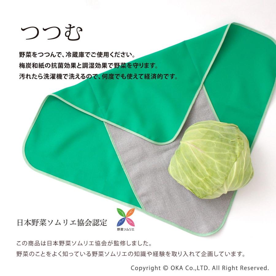 オカ キッチングッズ PLYS 野菜ラップ ”つつむ” ベジマジ 野菜 オカ キッチングッズ PLYS 野菜ラップ ”つつむ” ベジマジ 野菜
