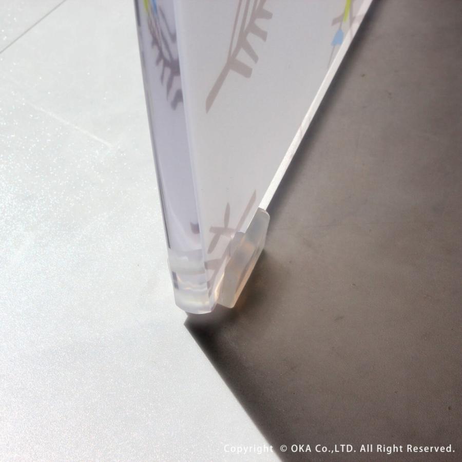風呂椅子 風呂いす バスチェア アクリル バスチェア Ｌサイズ 高さ 31cm 洗面用具 高級 おしゃれ 北欧 バラ 薔薇 汚れにくい オカ_14