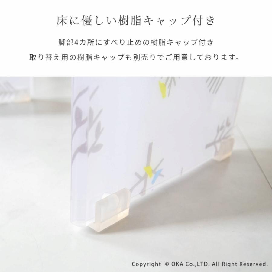 風呂椅子 風呂いす バスチェア アクリル バスチェア Ｌサイズ 高さ 31cm 洗面用具 高級 おしゃれ 北欧 バラ 薔薇 汚れにくい オカ_8