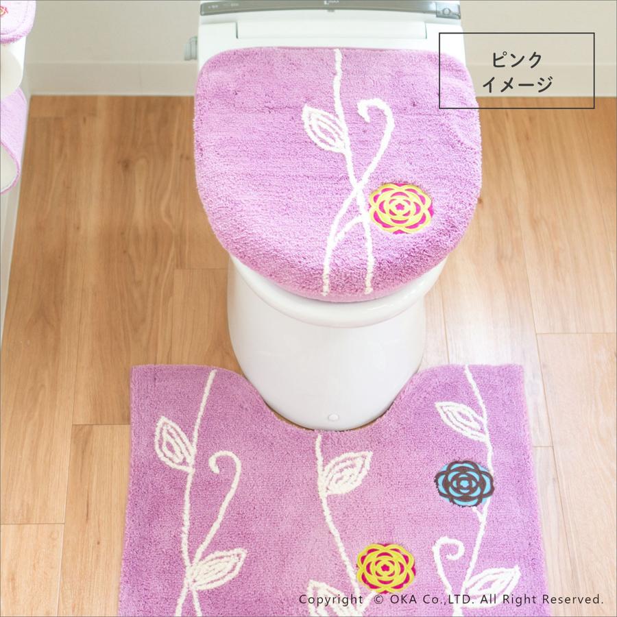 乾度良好Dナチュレ ミニトイレマット 約48cm×55cm （ 洗える