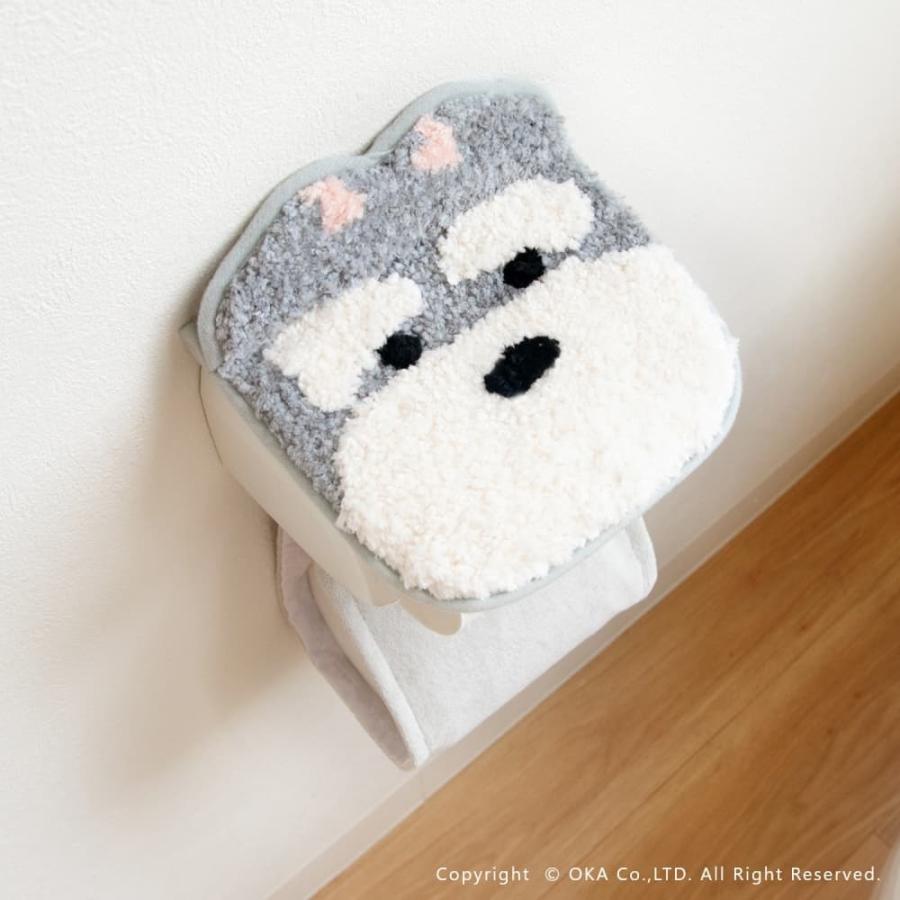 オカ トイレマットセット 5点 (約55×60cm) ファンディット アニマル