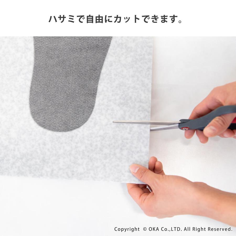 シューズそのままスリッパ + スリッパ戻してマット 6組セット 共用トイレ 靴用スリッパ 靴のままスリッパ 靴カバー どでかスリッパ 専用マット オカ_19