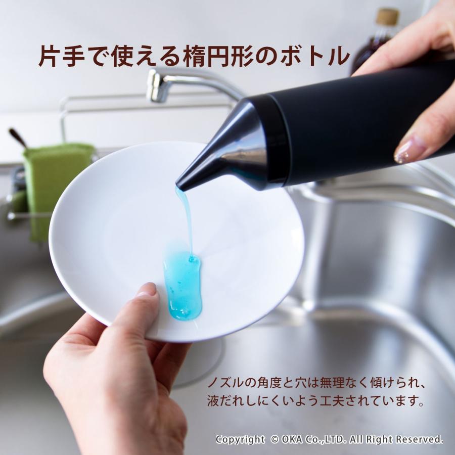 スポンジ キッチン用 洗剤入れ PLYS 除菌ニットスポンジ+キッチンディスペンサー2点セット スポンジ 台所用 食器用スポンジ 除菌 洗剤入れ おしゃれ オカ | オカ | 04