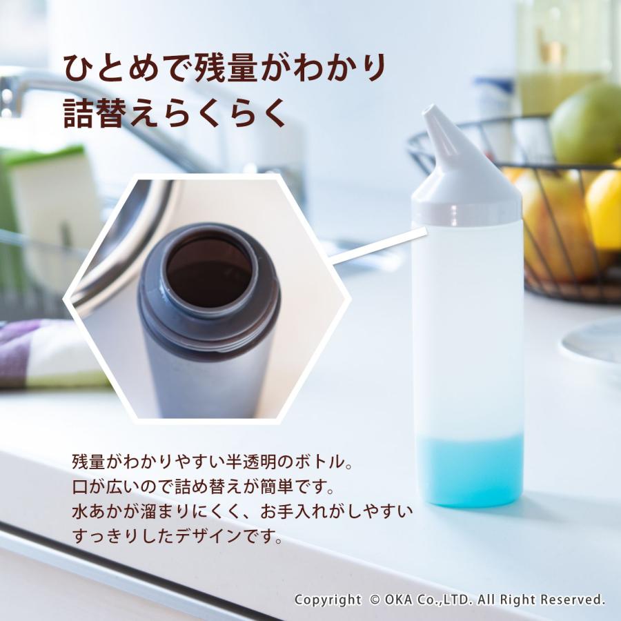 スポンジ キッチン用 洗剤入れ PLYS 除菌ニットスポンジ+キッチンディスペンサー2点セット スポンジ 台所用 食器用スポンジ 除菌 洗剤入れ おしゃれ オカ | オカ | 06