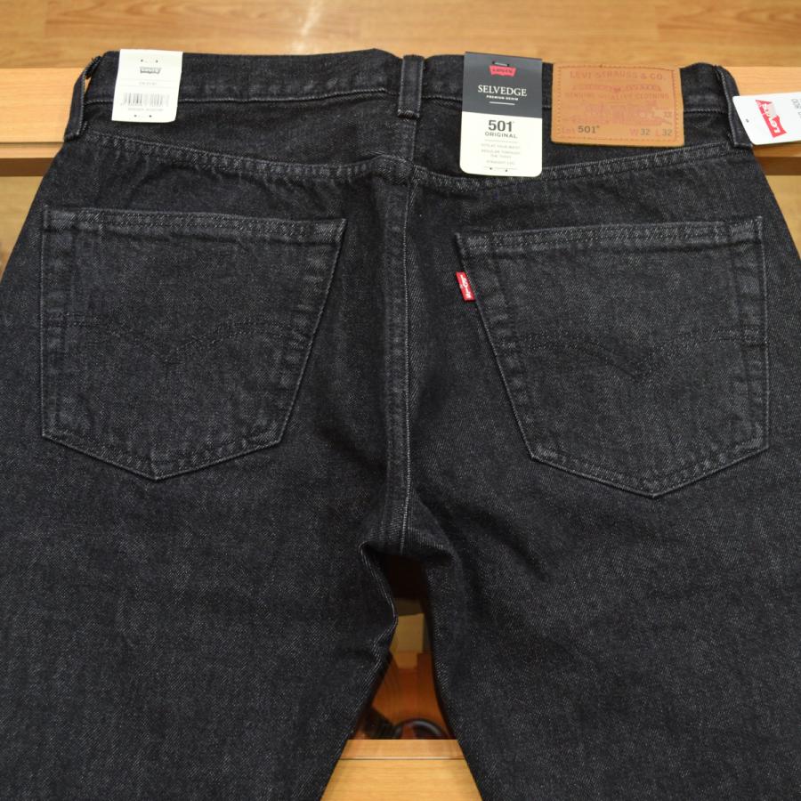 Levi's（リーバイス） 501 オリジナルジーンズ セルビッチ ブラック
