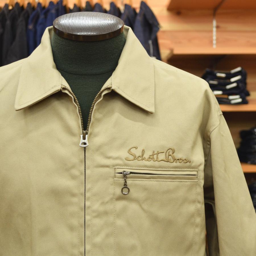 Schott N.Y.C（ショット） Schott TC WORK JACKET カーキ : メンズ