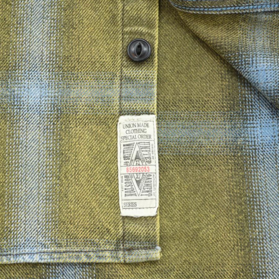 HOUSTON（ヒューストン） VINTAGE OMBRE CHECK VIYELLA SHIRT 41252 BR
