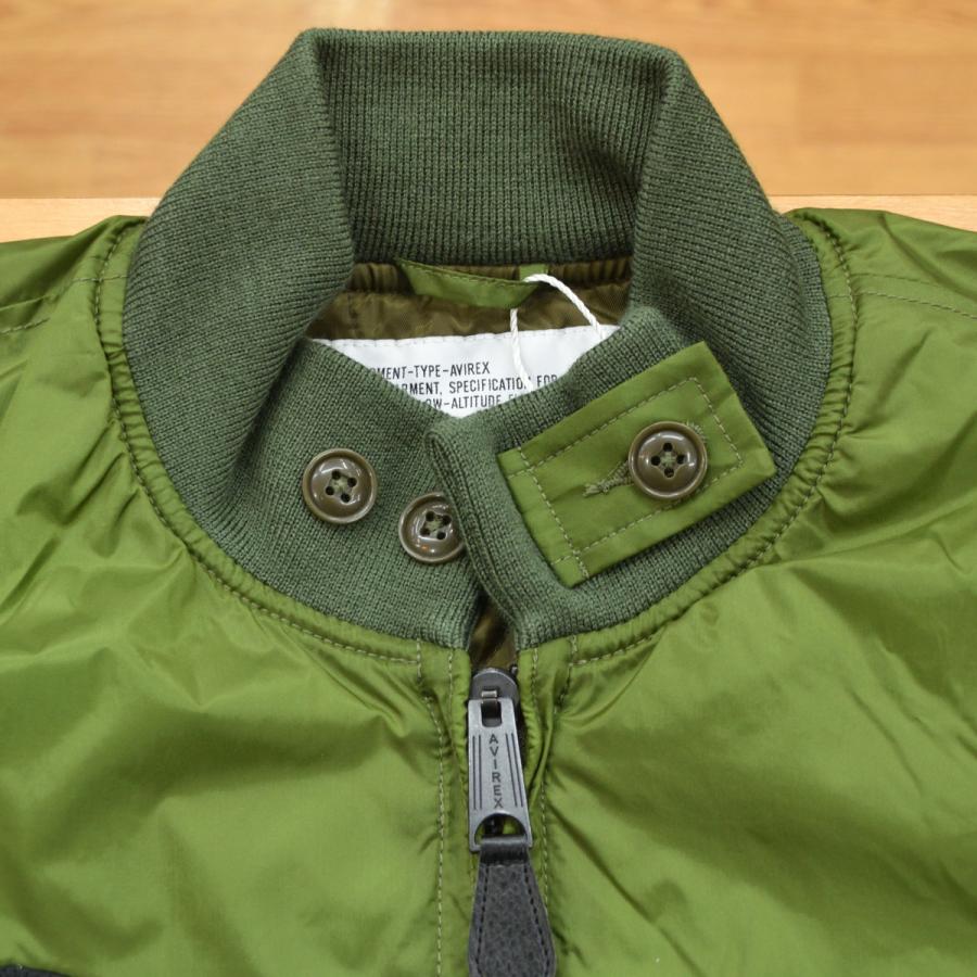 AVIREX（アヴィレックス） USMC LIGHT WEP JACKET OLIVE : メンズ