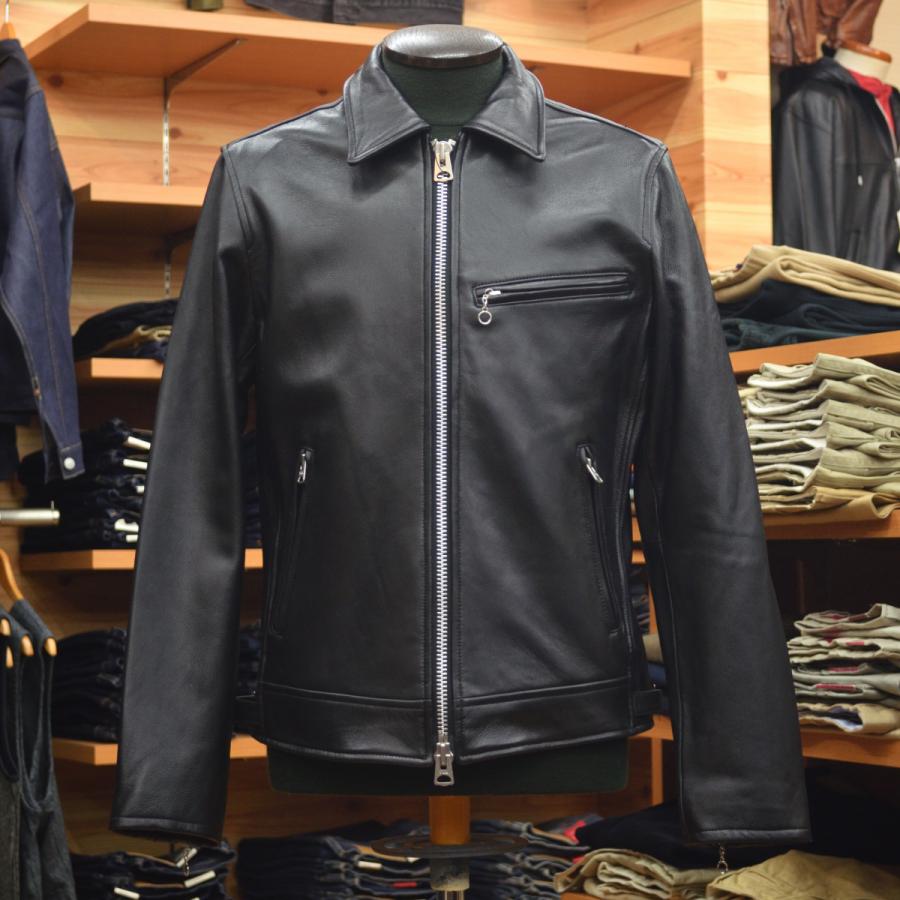 Retro Grade（レトログレード） Truker Jacket 010 BLACK×(ZIP)SILVER