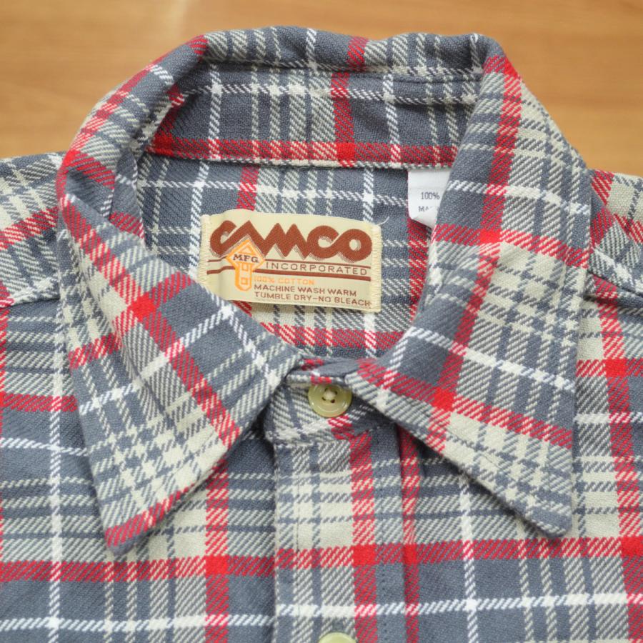 CAMCO（カムコ） FLANNEL L/S ヘビーウェイト フランネルシャツ A-24-1