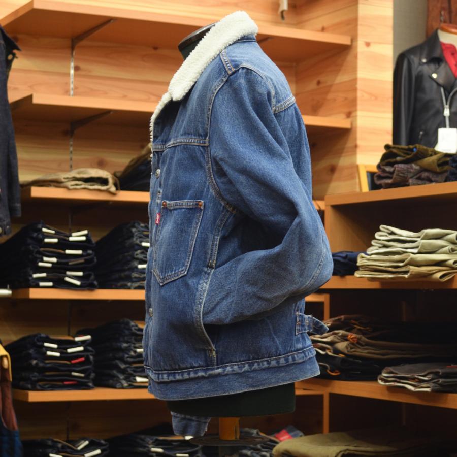 Levi's (リーバイス) TYPE 1 シェルパトラッカージャケット FALL BREAK｜m-s-sato｜02