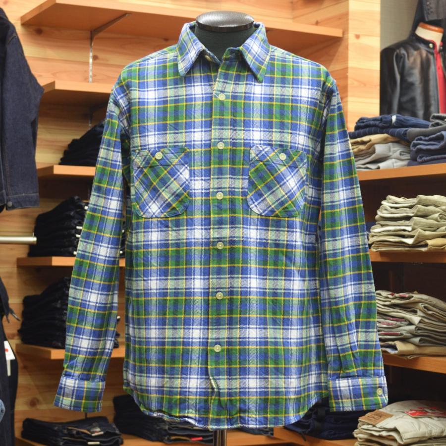 CAMCO（カムコ） FLANNEL L/S ヘビーウェイト フランネルシャツ B-24-3