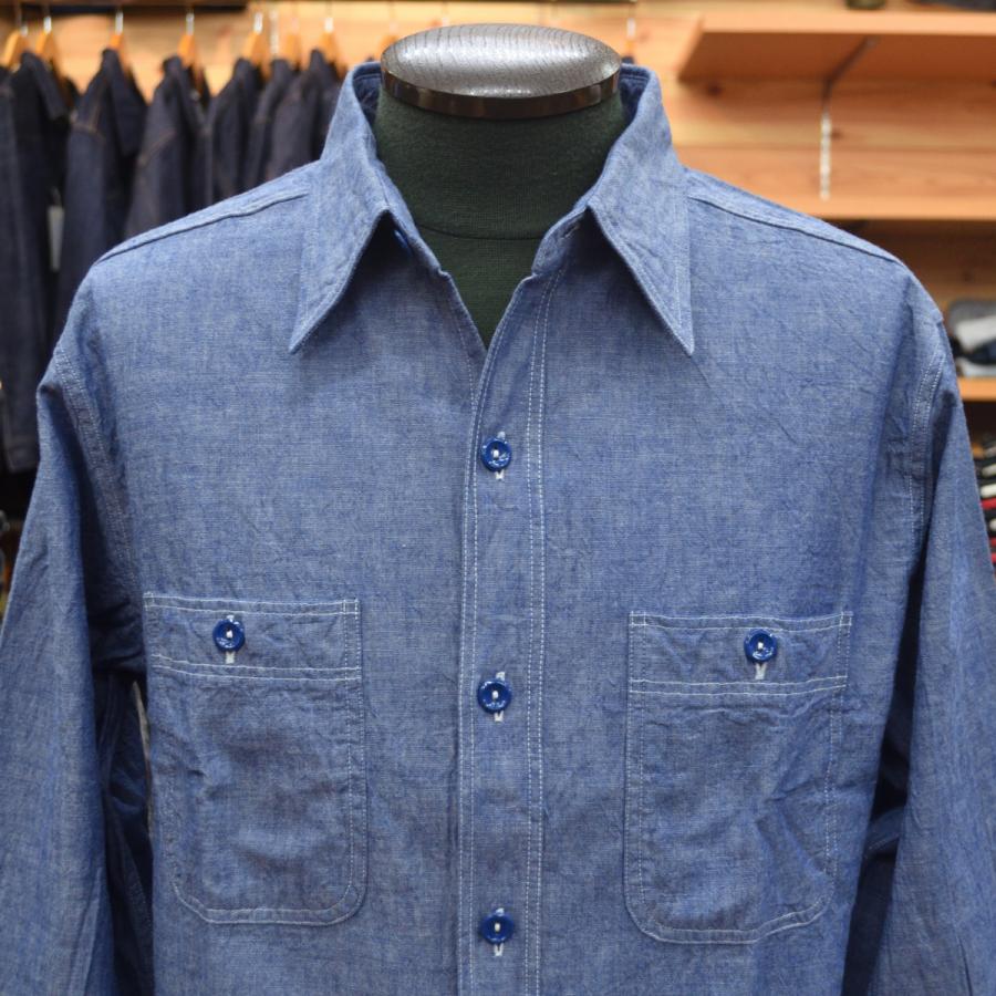 BUZZ RICKSON'S Buzz Rickson's (バズリクソンズ) BLUE CHAMBRAY WORK