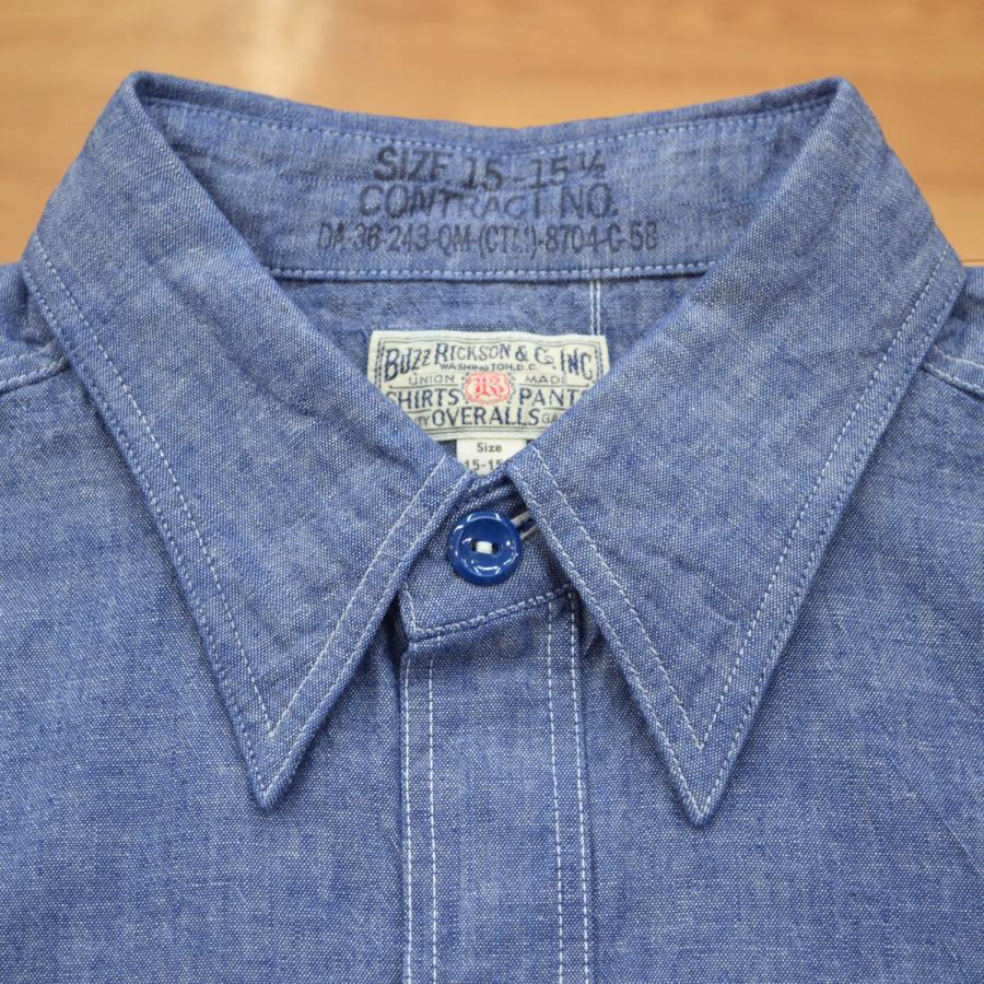BUZZ RICKSON'S Buzz Rickson's (バズリクソンズ) BLUE CHAMBRAY WORK