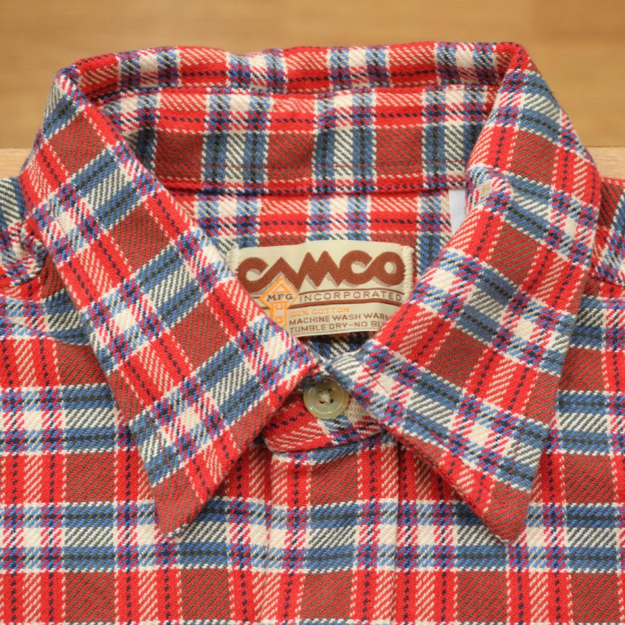 CAMCO（カムコ） FLANNEL L/S ヘビーウェイト フランネルシャツ C-24-4
