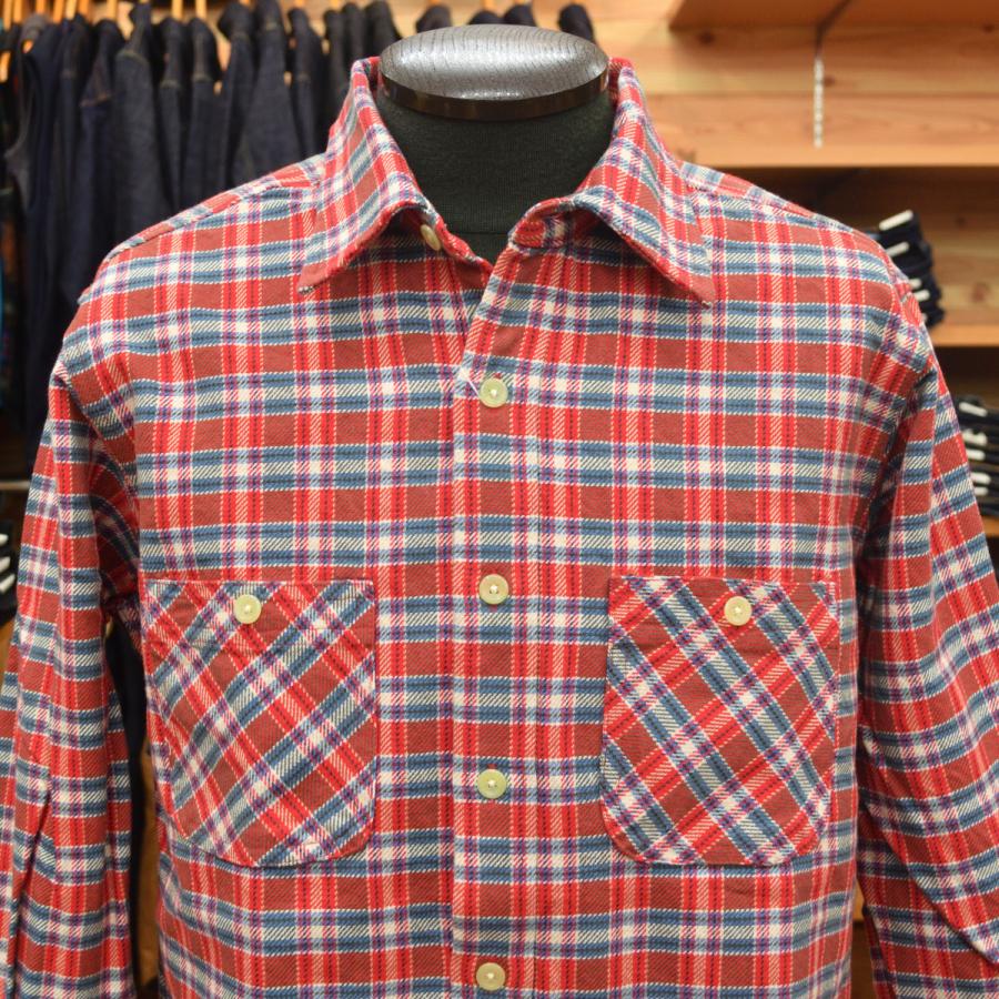 CAMCO（カムコ） FLANNEL L/S ヘビーウェイト フランネルシャツ C-24-4