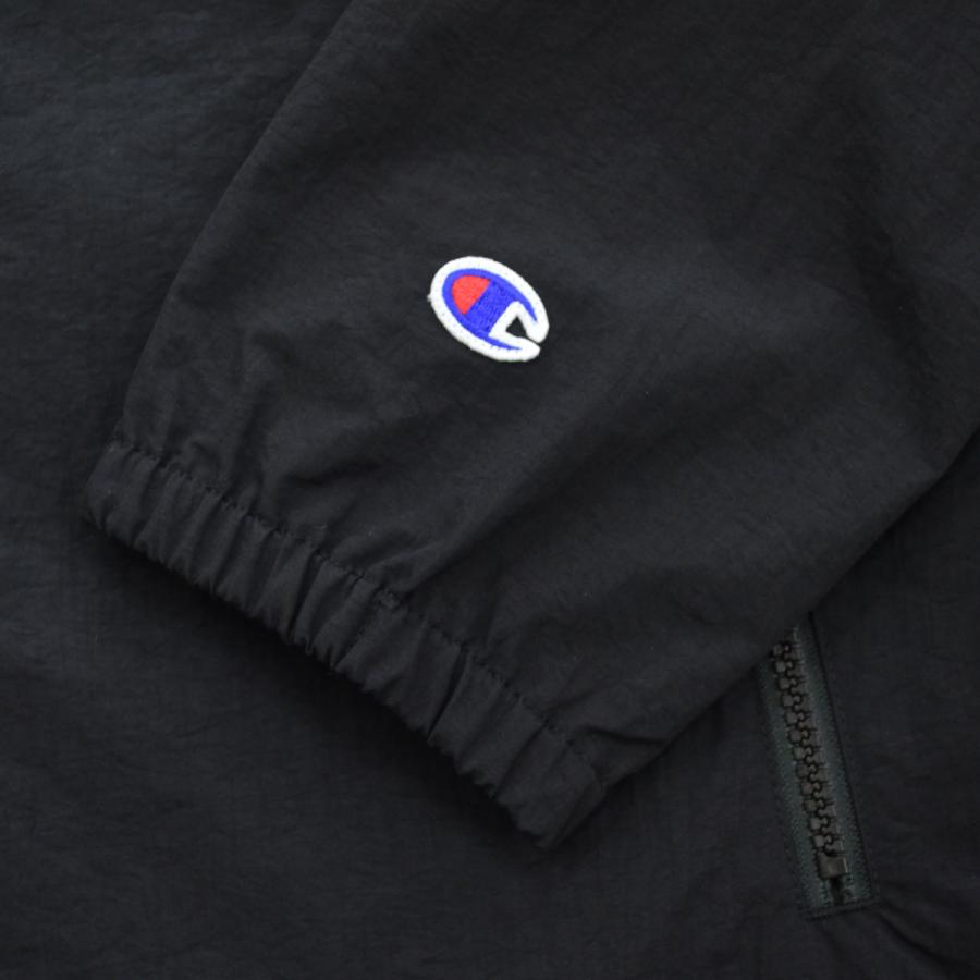 Champion (チャンピオン) ジップジャケット ブラック : メンズショップ