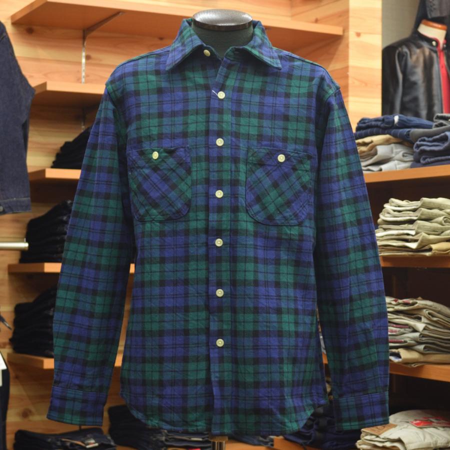 CAMCO（カムコ） FLANNEL L/S ヘビーウェイト フランネルシャツ D-24-6