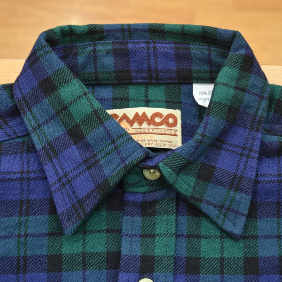 CAMCO（カムコ） FLANNEL L/S ヘビーウェイト フランネルシャツ D-24-6
