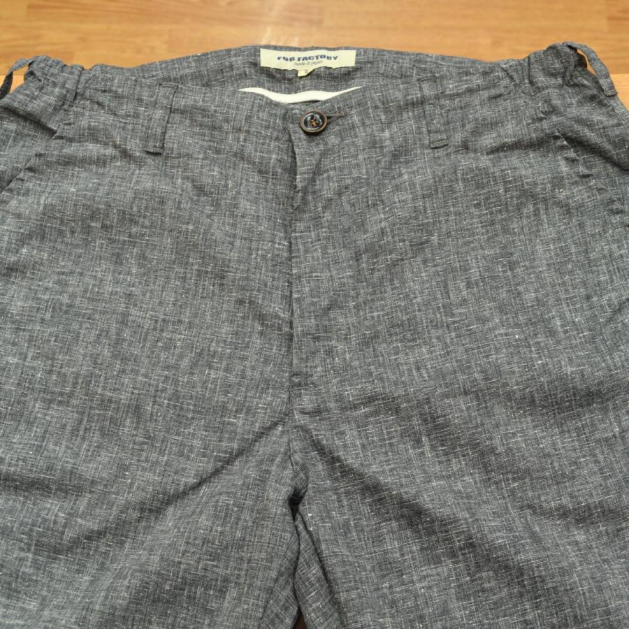 FOB FACTORY(エフオービーファクトリー) EASY PANTS F0488 ブラック｜m-s-sato｜07