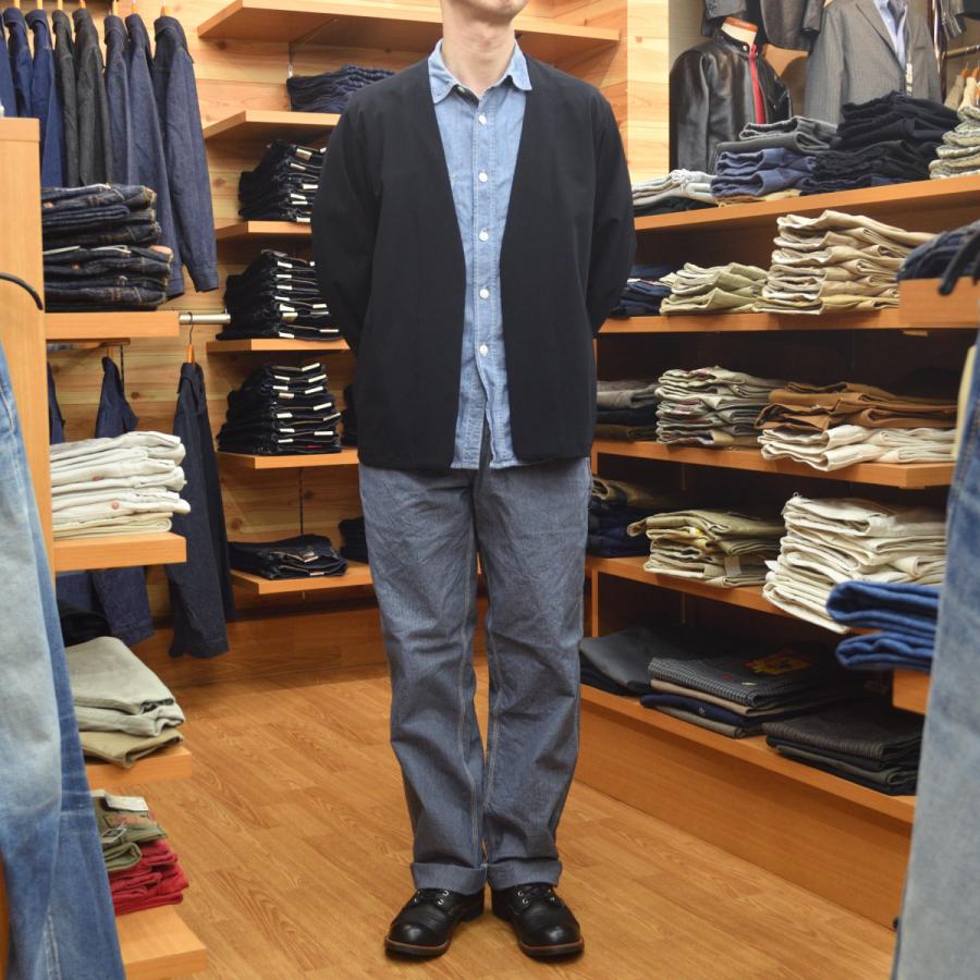 二*傘様 FOB FACTORY ネイビー パンツ サイズ3 FOB FACTORY（エフオービーファクトリー） HICKORY WORK PANTS F0548