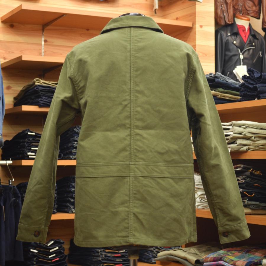 FOB FACTORY フレンチモールスキンジャケット　F2373 オリーブ FOB FACTORY French Moleskin JKT F2373 OLIVE – by CITRON