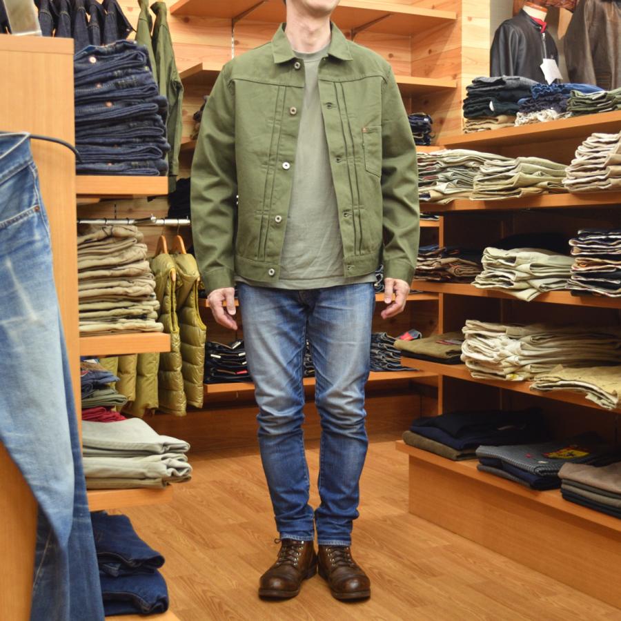 FOB FACTORY（エフオービーファクトリー） PIQUE JKT F2438 オリーブ