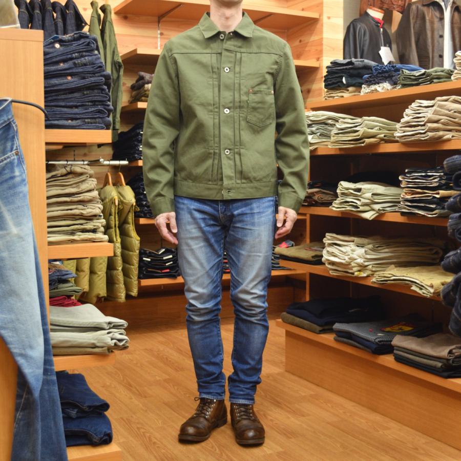 FOB FACTORY（エフオービーファクトリー） PIQUE JKT F2438 オリーブ