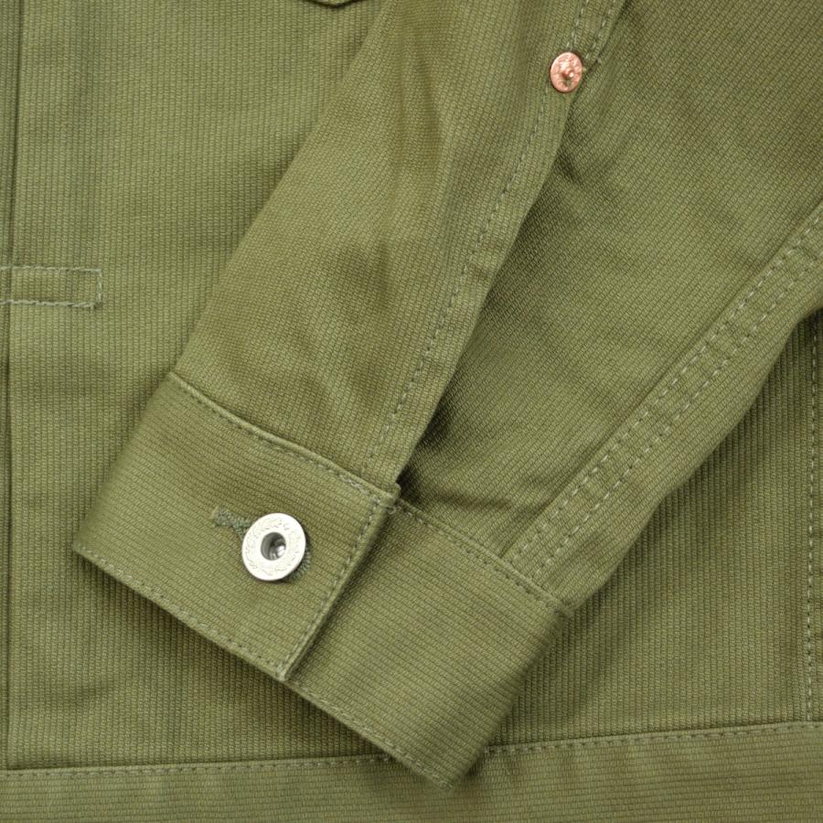 FOB FACTORY（エフオービーファクトリー） PIQUE JKT F2438 オリーブ