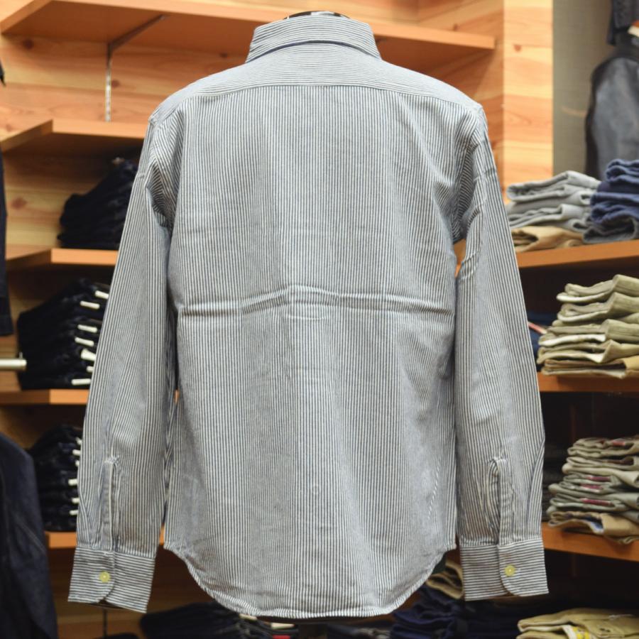 CAMCO（カムコ） HICKORY L/S ヒッコリーストライプ ワークシャツ BLUE
