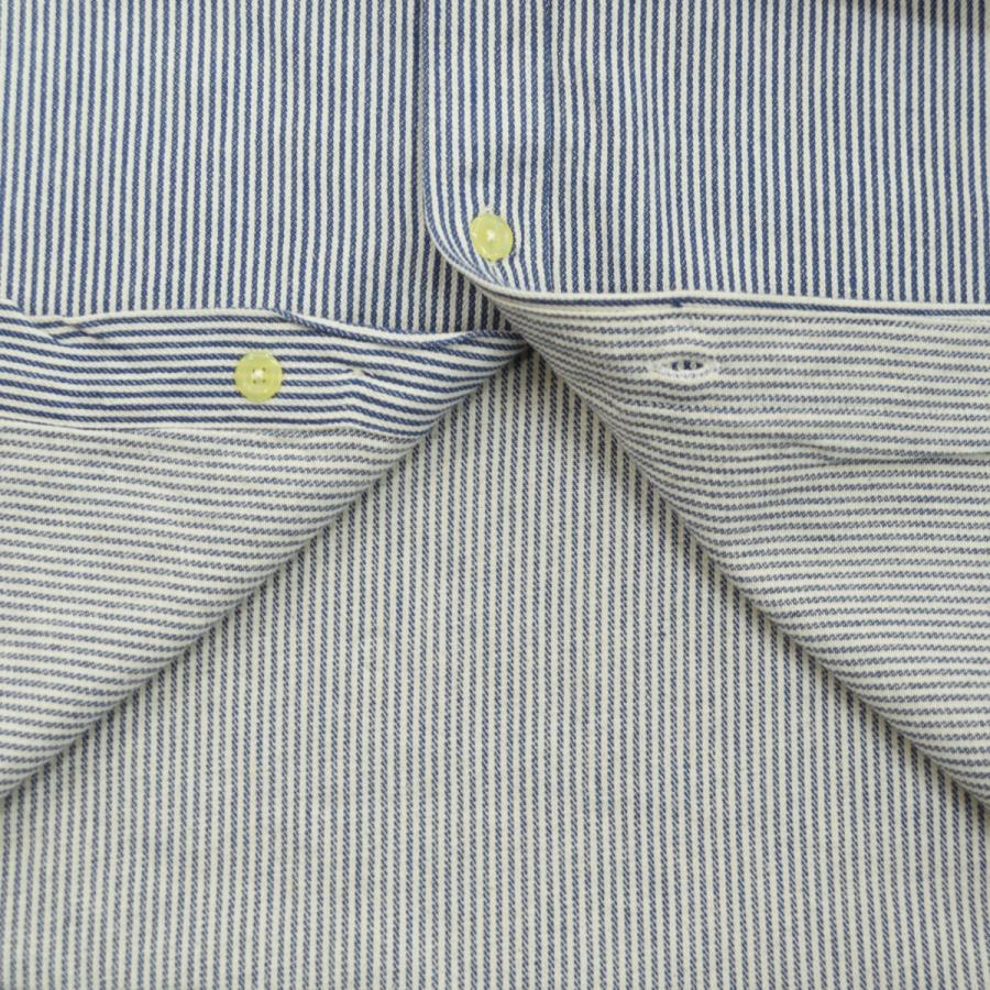 CAMCO（カムコ） HICKORY L/S ヒッコリーストライプ ワークシャツ BLUE