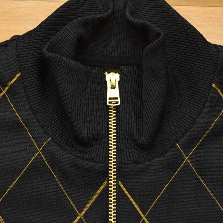 FRED PERRY（フレッドペリー） Argyle Track Jacket J2332 102 BLACK