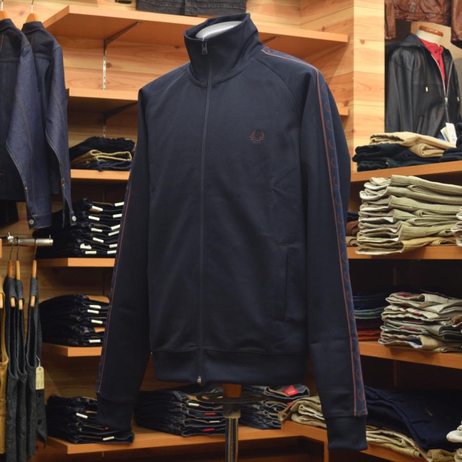 FRED PERRY FREDPERRY (フレッドペリー) Contrast Tape Track Jacket 