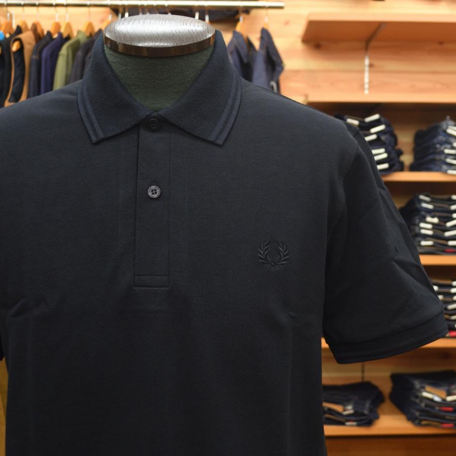 FRED PERRY（フレッドペリー） 英国製 ティップラインポロシャツ M12