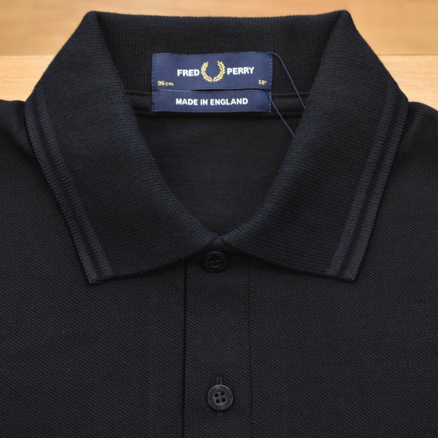 FRED PERRY（フレッドペリー） 英国製 ティップラインポロシャツ M12
