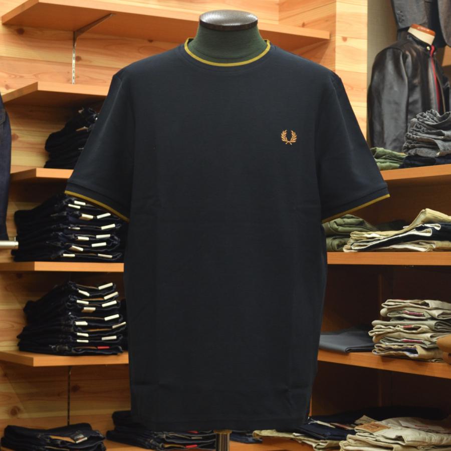 FRED PERRY（フレッドペリー） Trim Detail Crepe Pique T-Shirt M2397