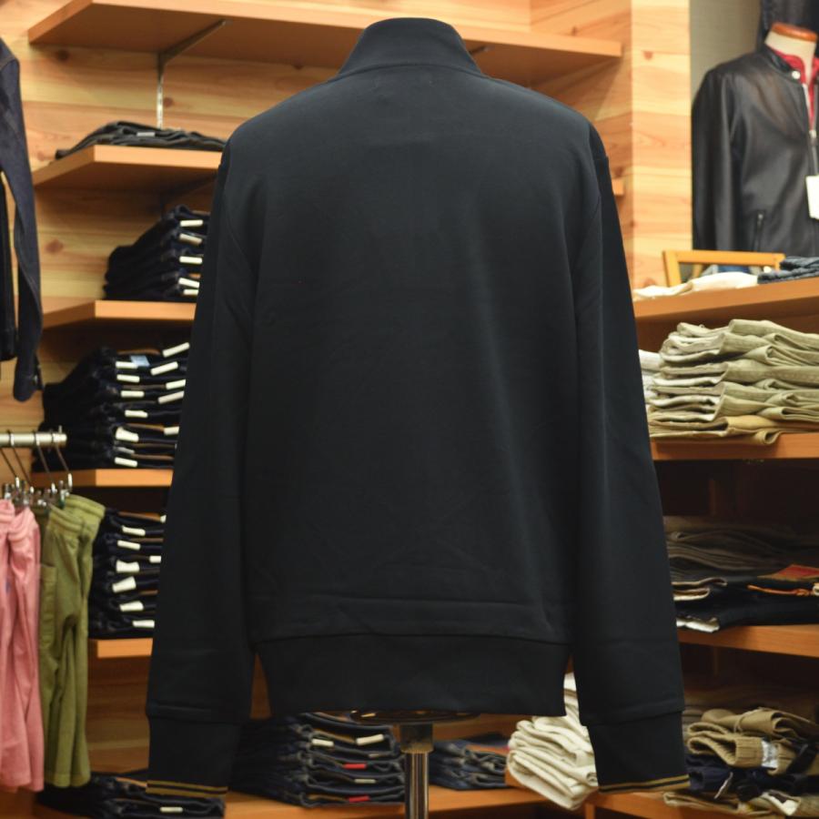 FRED PERRY（フレッドペリー） Half Zip Sweatshirt M3574 S77 BLACK