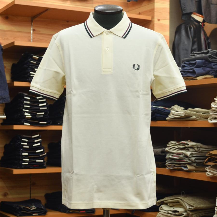 FRED PERRY（フレッドペリー） The Fred Perry Shirt M3600 84A ECRU