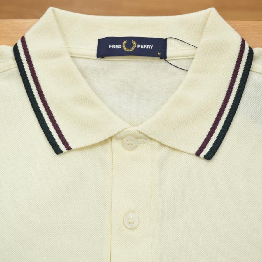 FRED PERRY（フレッドペリー） The Fred Perry Shirt M3600 84A ECRU