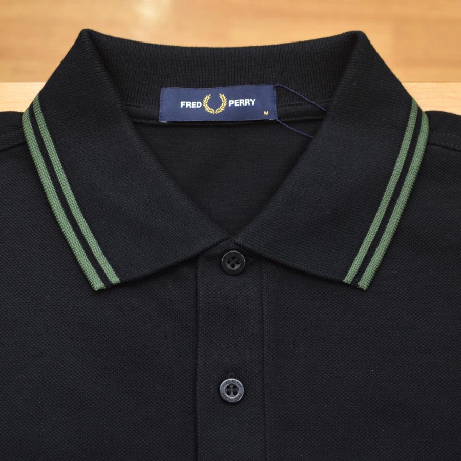 FRED PERRY（フレッドペリー） The Fred Perry Shirt M3600 T44 BLACK