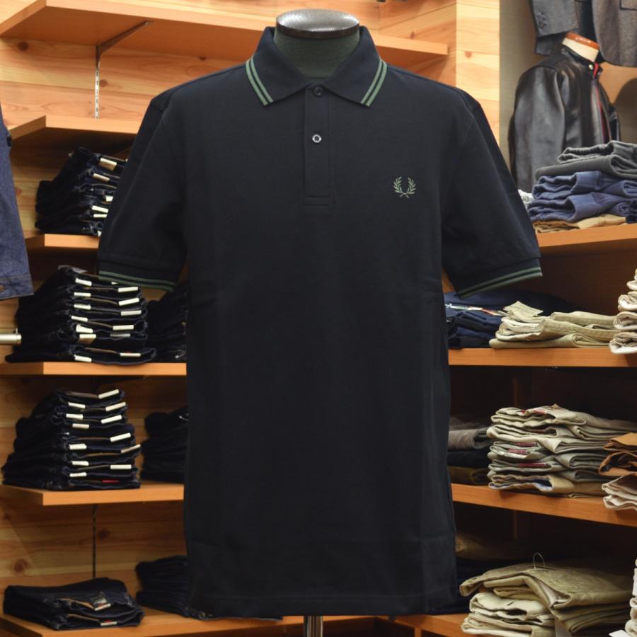 FRED PERRY（フレッドペリー） The Fred Perry Shirt M3600 T44 BLACK