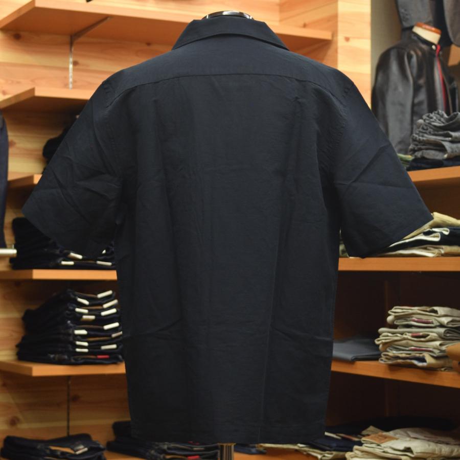 FRED PERRY（フレッドペリー） Linen Blend Revere Collar Shirt M9894