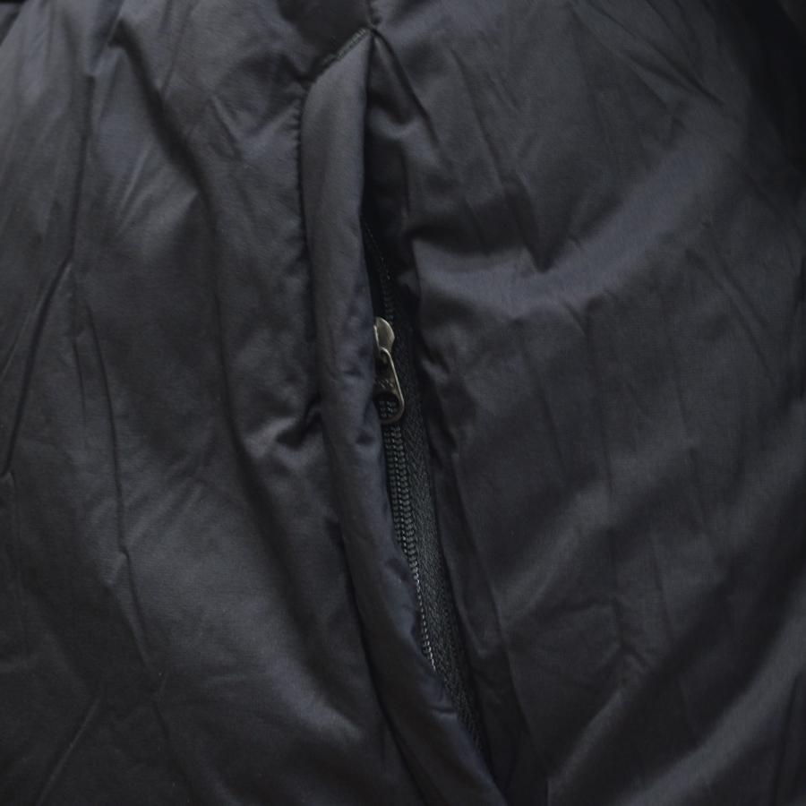 NANGA×MANUAL ALPHABET (ナンガ×マニュアルアルファベット) EXPLORER DOWN JACKET BLACKの画像