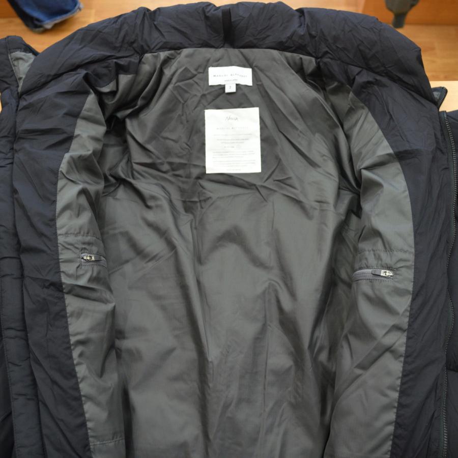 NANGA×MANUAL ALPHABET (ナンガ×マニュアルアルファベット) EXPLORER DOWN JACKET BLACKの画像